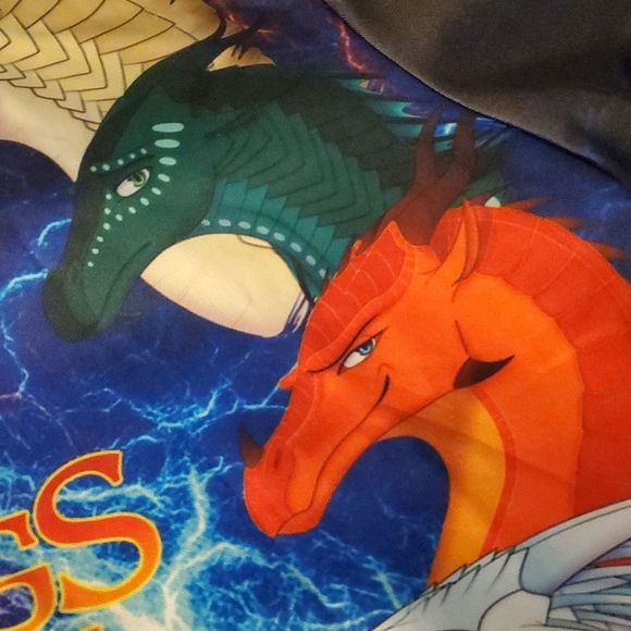 NWOT WINGS OF FIRE HOODIE - Picture 4 of 6